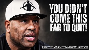 “STOP BEING LAZY AND REMEMBER WHY YOU STARTED” | ERIC THOMAS | THE MOTIVATIONAL SPEECH |