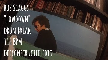 Boz Scaggs "Lowdown" Drum Break (116 BPM)