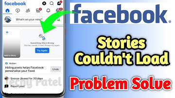 Facebook stories couldn