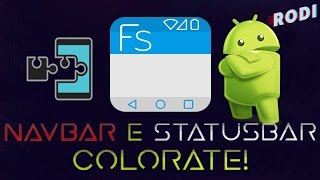 ✅Flat Style Colored Bars: Navbar e statusbar sempre del colore giusto! | Recensioni App screenshot 1