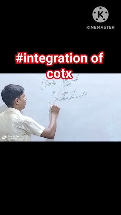 Integration Of Cotx I Sc Maths Solution viral Shorts YouTube integration-of-cotx-i-sc-maths-solution-viral-shorts-youtube