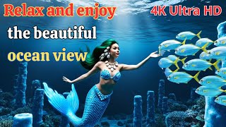 Escape Stress With Soft Piano And Dreamy Mermaid Fantasy | 4K Ultra HD screenshot 2