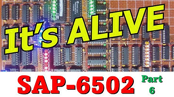 How to build a 6502 TTL-CPU: Part 6, program counter part 2