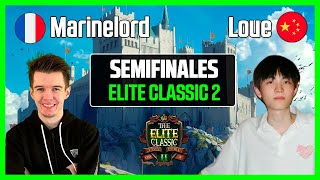 MARINELORD vs LOUE | Semifinales | ELITE CLASSIC 2 | Age of Empires 4