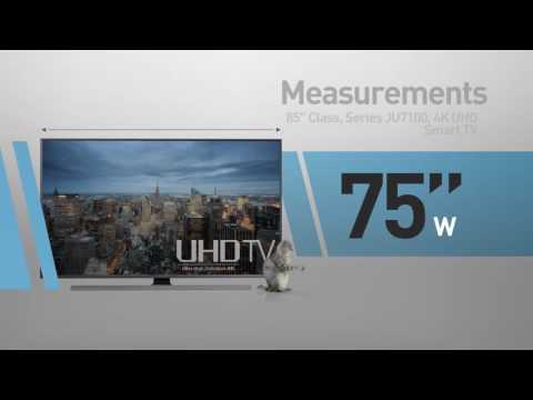 SAMSUNG UN85JU7100 ( JU7100 ) 4K UHD Smart TV // Technical Specs Review