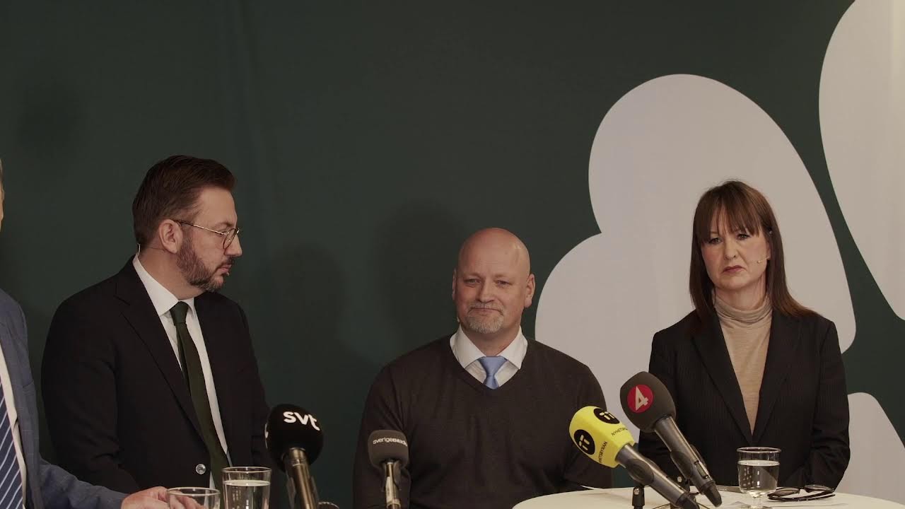 Pressträff med Centerpartiets valberedning