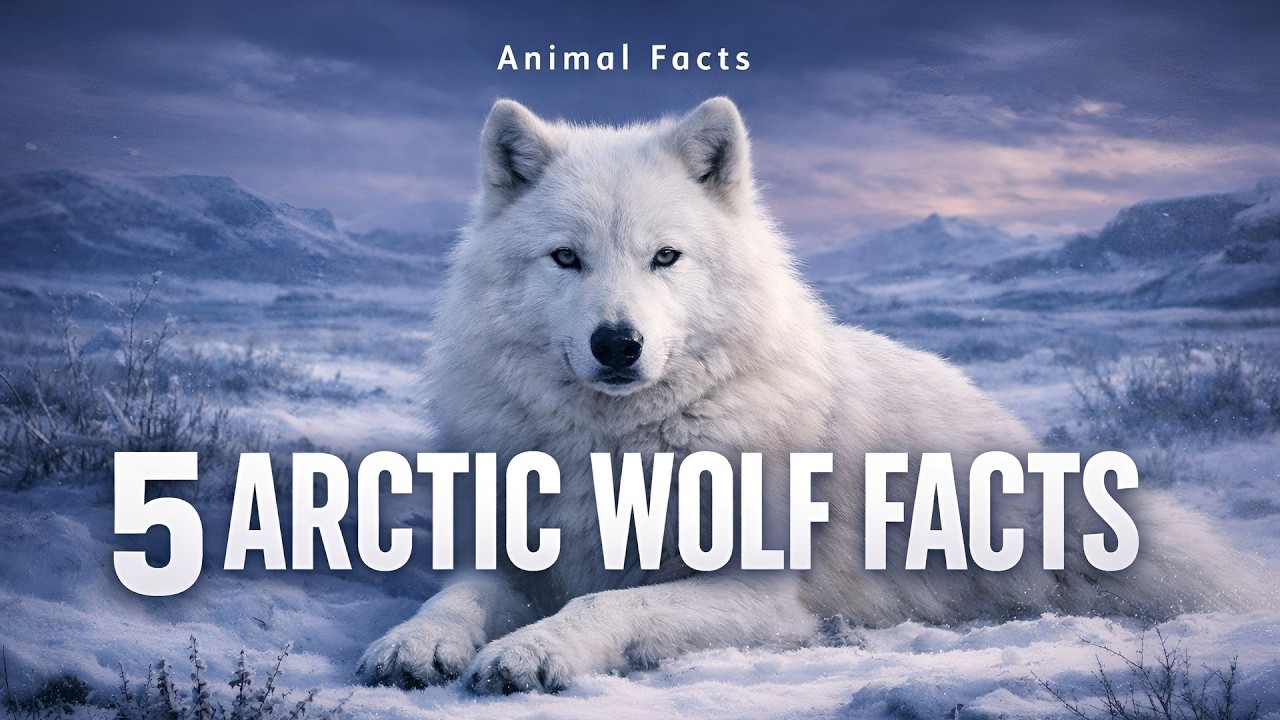 5 Arctic Wolf Facts That Will Fascinate You 🐺