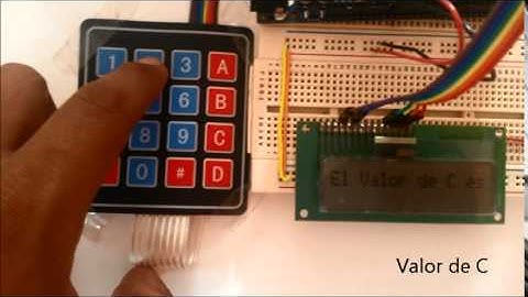 Práctica de un sensor de temperatura LM35, LCD, Teclado Matricial