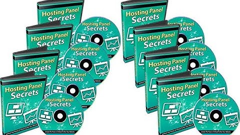 Hosting Panel Secrets PLR Video Series | Web hosting Cpanel PLR Course