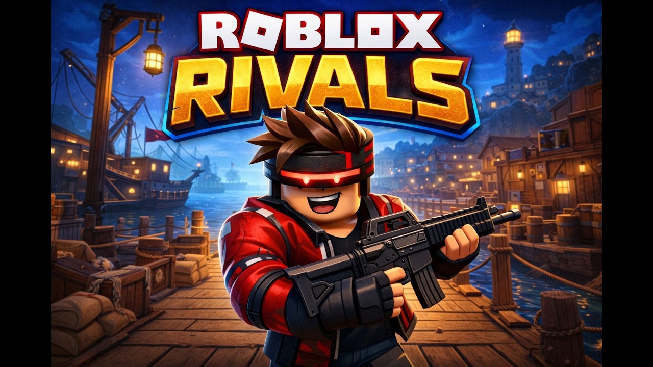 Playing Roblox Rivals!!!!!!!! 