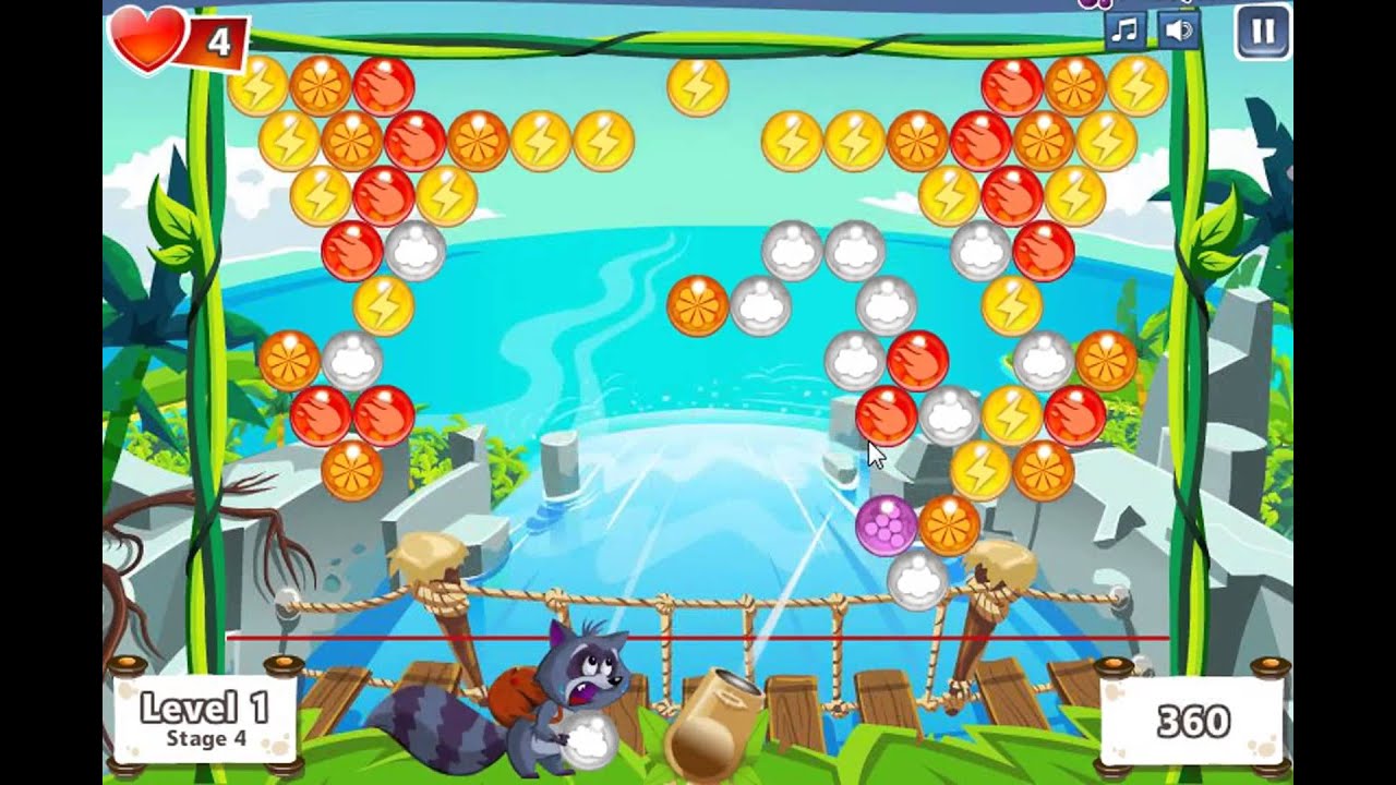 Bubble Island Stage 4 Level 1 YouTube