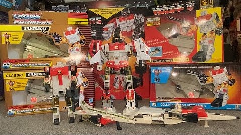 Transformers generation one silverbolt review. G1 complete collection generations CW comparison box