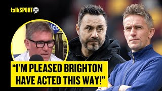 Simon Jordan APPLAUDS Brighton's Actions With De Zerbi & URGES McKenna To Show Ipswich 'LOYALTY'