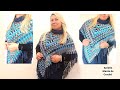 02 PONCHO EM CROCHÊ FÁCIL. #iniciantecroche #ponchocroche #crochê