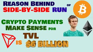 New Week Update of Crypto Market | Reason Behind S-B-S Run of BITCOIN | Tron's TVL is $6 BILLION
