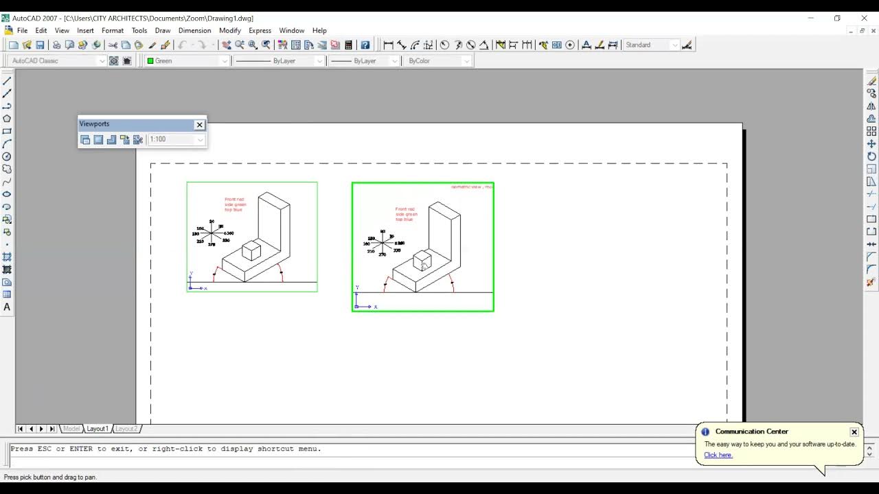 Autocad set. Autocad set