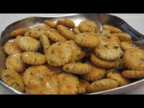 Savory Oyster Crackers -- Lynn's Recipes