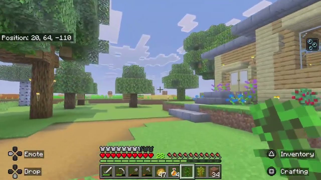 Minecraft live stream 39 New trees to plant 