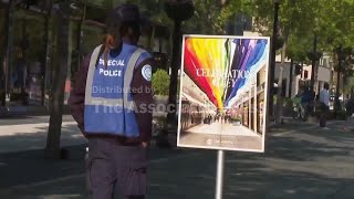 Rainbow colors span nation's capital for World Pride