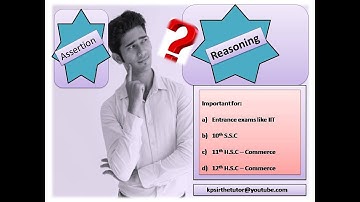 Assertion and Reasoning #shorts