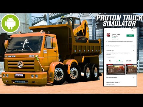 SAIU! Proton Truck Simulator para Android? - Caminhões Brasileiros para Proton Bus! (Mods)