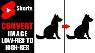 Cara Convert Gambar Low-Res ke High-Res di Photoshop #shorts