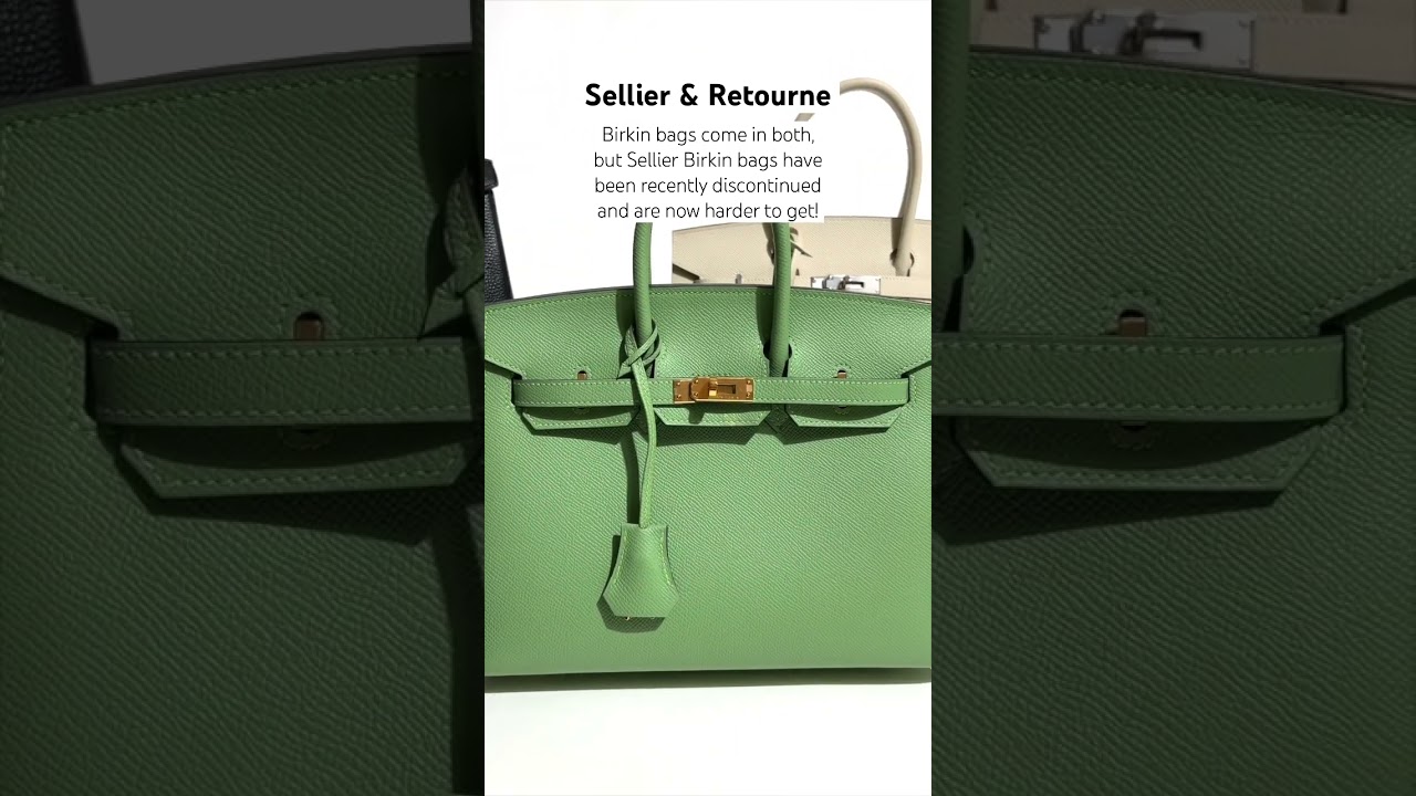 Do you know the difference between a Birkin & a Kelly? 