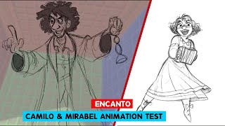 ENCANTO | Camilo and Mirabel Animation Test | Disney Animation | @3DAnimationInternships