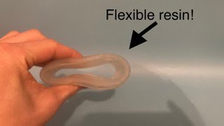 Flexible parts from a resin 3D printer | 3DMaterials superFlex review screenshot 4