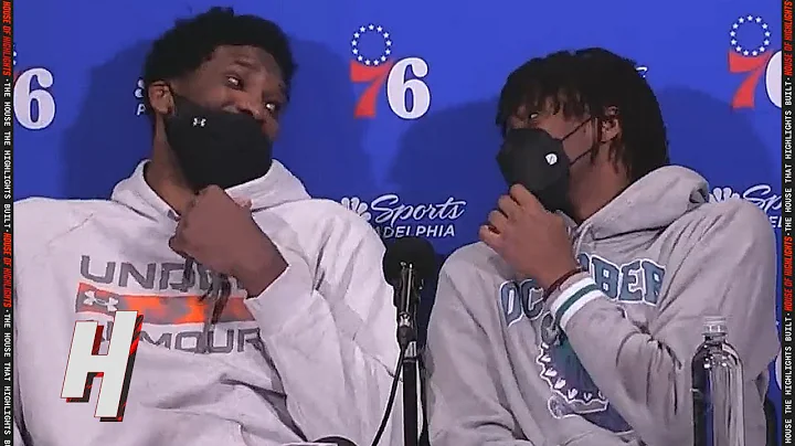 Joel Embiid ROASTING Tyrese Maxey & Himself in the Postgame Interview - DayDayNews