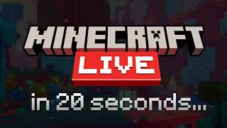 Minecraft Live in 20 seconds