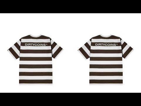 DIRTYCOINS Big Stripes T-shirt Giá chỉ 350K