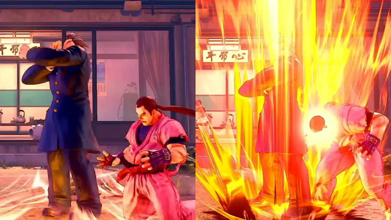 Akira's brother Daigo explodes - Street Fighter V Spring Update