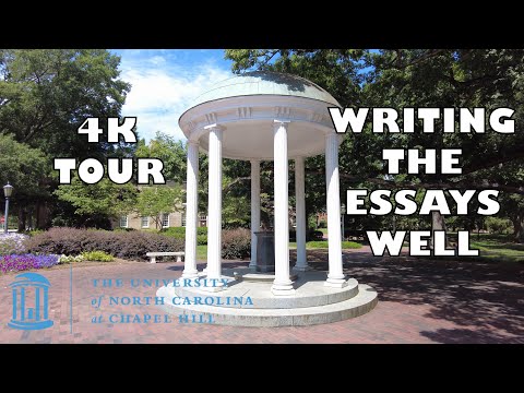 UNC Chapel Hill 4K Tour + Writing the Application Essays