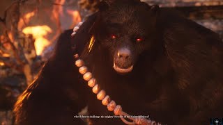 Black Myth: Wukong Black Bear Boss Fight