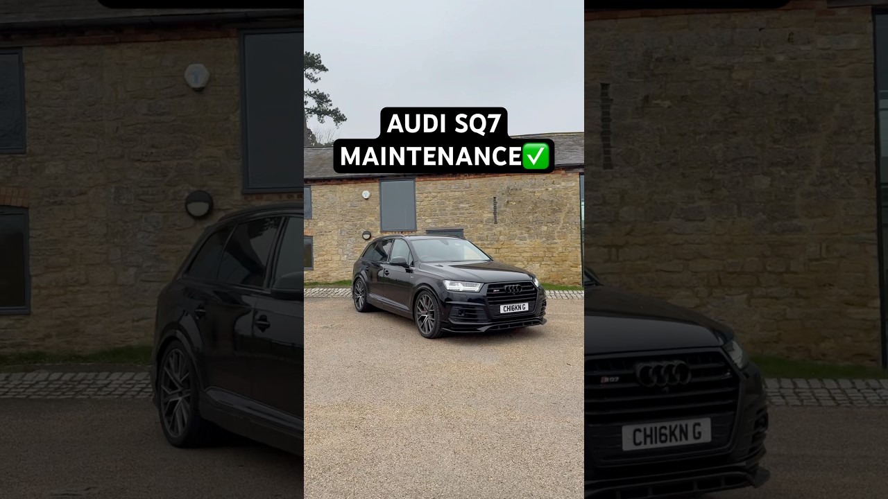 Audi SQ7 w/ Yokohama Advan Sport V105 Tyres🛞💨 