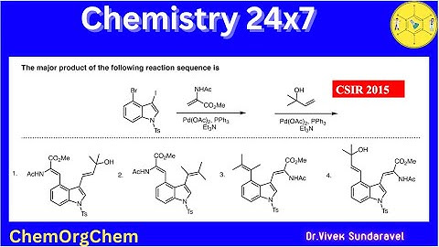 Heck Cross-Coupling |Selectivity | CSIR 2015 |Problem Solved ChemOrgChem