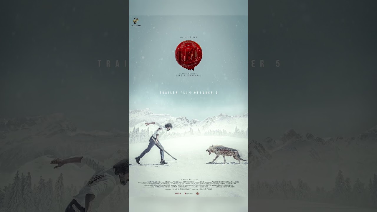 LEO TRAILER release time announced 