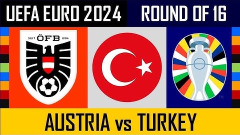 UEFA EURO 2024 GERMANY LAST 16 | AUSTRIA VS TÜRKIYE 🇦🇹🇹🇷