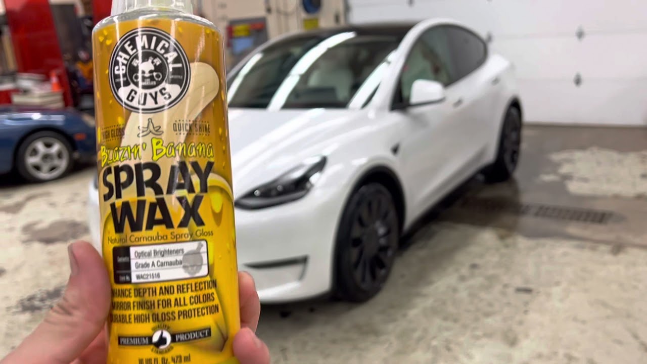 Chemical Guys Blazin' Banana Spray Wax Natural Carnauba Spray Gloss (16 oz)