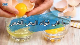 ما هي فوائد البيض للشعر