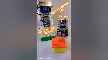DIY ESP32-CAM Face Unlock Door Lock System 🔐 #ESP32 #SmartLock #FaceRecognition #IoTProjects #TechWi