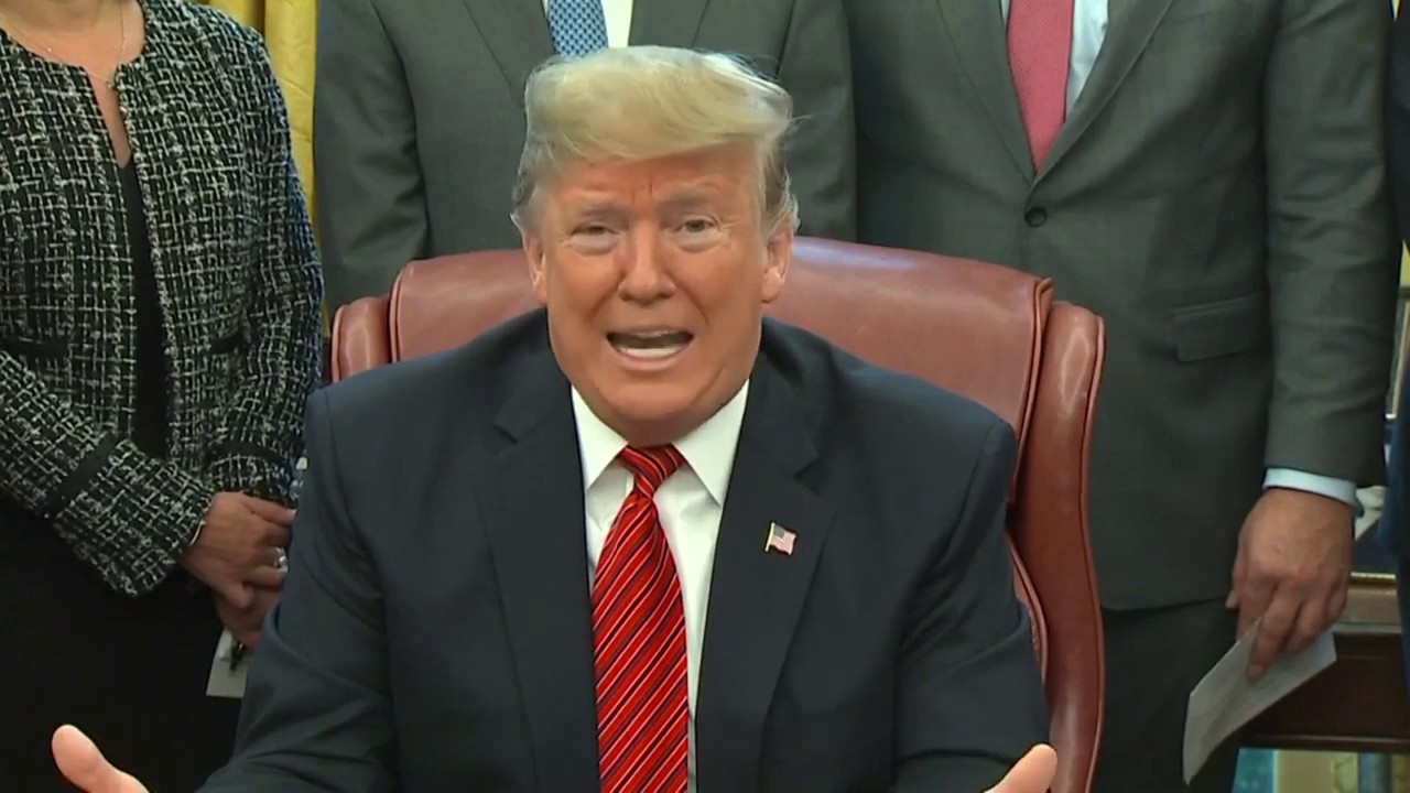 Trump says he has 'absolute right' to declare national emergency newspaper mockup