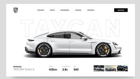 UI Design for Car Rental Website