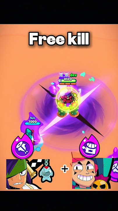 Kenji Hypercharge   Chester Hypercharge= Free Win🤯💥💀 #brawlstars #shorts