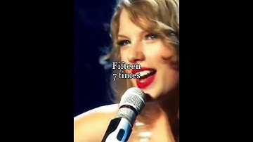 how many times does Taylor repeat a songs title #taylorswift #erastour #title #song
