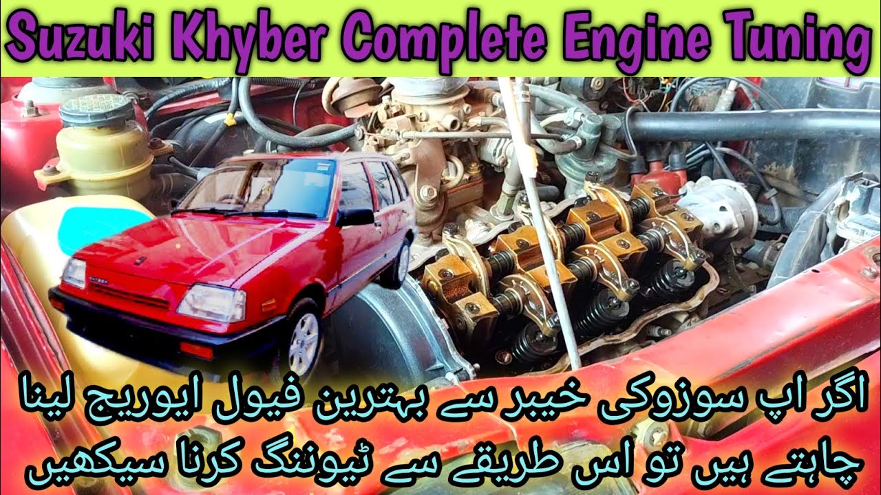 Suzuki Khyber Engine Tuning | Suzuki Khyber Complete Engine Tuning | Khyber Tuning Guide