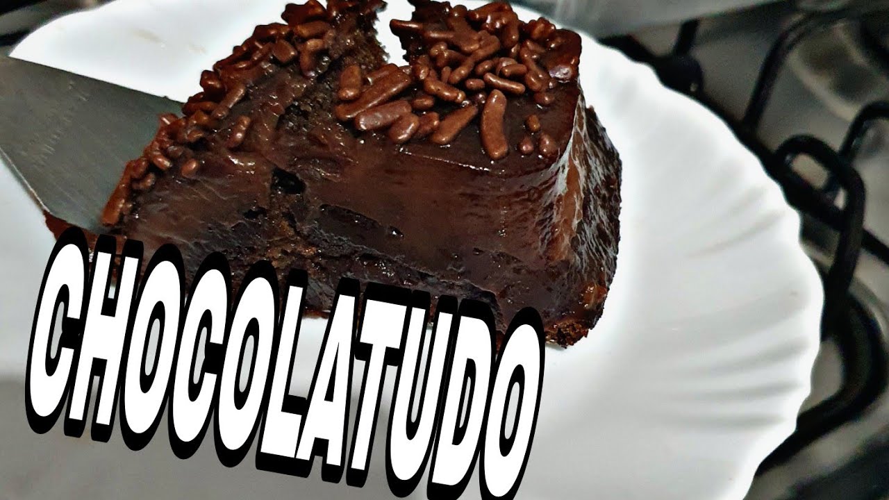 MISTUREI TUDO E FICOU ASSIM BEM CHOCOLATUDO | FAÇA VOCE MESMO SUPER RÁPIDO E 😋