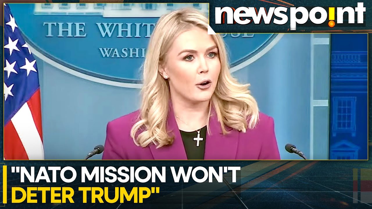 White House Says Trump’s Priorities Show US Interest in Greenland  | WION NEWSPOINT