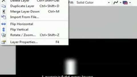 How to make a lightsaber effect in paint.net
